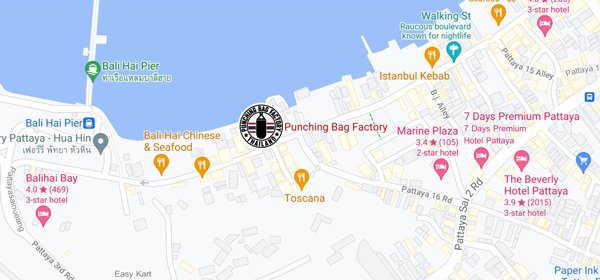 Punching-bag factory location